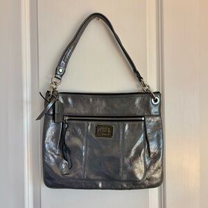 COACH Metallic Leather Bag